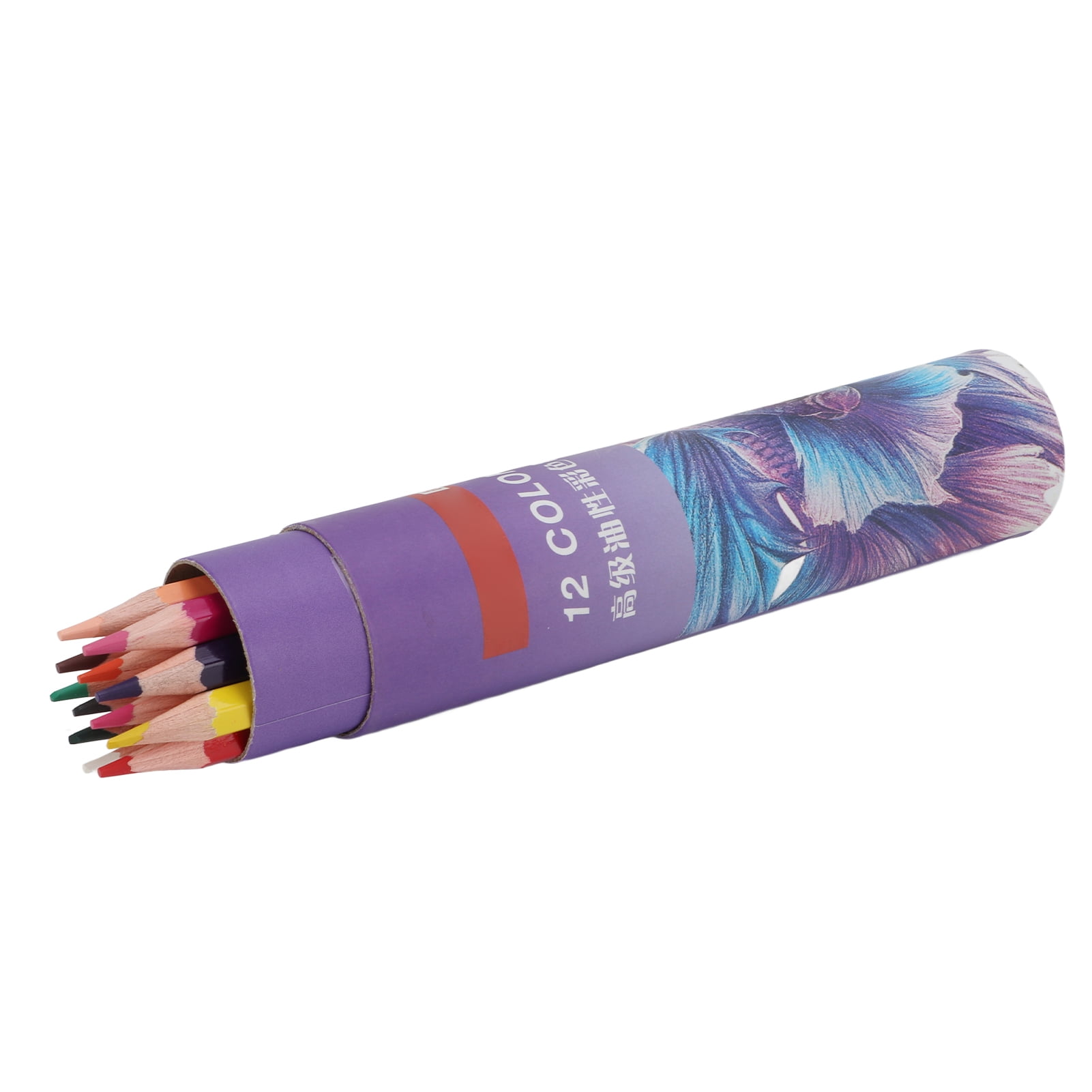 12 Lápices De Colores Arcoíris HABNI: Regalo Bonito Para Niñas | Relleno De Bolsa Escolar | Creatividad Y Alegría