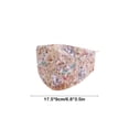 thumbnail image 3 of Sparkly Sequin Face Cover Glitter Flannel Sequins Masc Masquerade Face Covering, 3 of 6