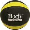 Body Sport Exercise Medicine Ball, 8 lbs - Yellow