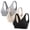 Light Gray, variant on Nursing Sleep Bras Wirefree Maternity Breastfeeding Bras 3 Pack Light Gray XL