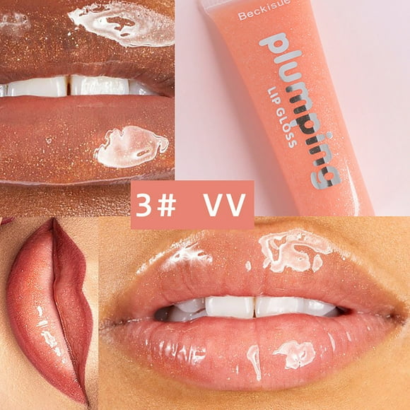 Real Lip Effect Big Lips Lip Gloss Lip Gloss Glass Lip Lip Jelly 4ml Multicolor