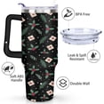 thumbnail image 3 of Christmas 40 OZ Tumbler with Handle Insulated Leakproof Christmas Snowflake Ball Travel Mug Modern Cafe Tumblers for Spring Summer Birthday Christmas for Women Men Friend Dad, 3 of 6