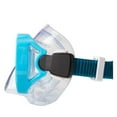 thumbnail image 2 of Speedo Kids' Surf Gazer Mask + Snorkel Set, Blue/Atoll Clear, 2 of 5