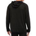 thumbnail image 4 of FOCUSSEXY Men Hoodies Shirts Long Sleeve Casual Sweatshirts Lightweight Moisture Wicking T-Shirt Hooded Performance Lightweight Crew Neck Tee Pullover Sweatshirt, 4 of 8