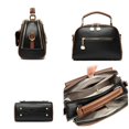 thumbnail image 5 of Bolso de mano de piel sintética suave de la marca GEEK, bolso bandolera de lujo de gran capacidad para mujer, bolso bandolera informal de moda para mujer., 5 of 5