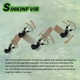 thumbnail image 4 of 2.8g 4.5g Fishing Lures Hard Baits Minnow Lures with Hooks Swimbait Fishing Baits Crankbait Sinking Lures for Bass Trout, 4 of 8