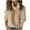Khaki, variant on XMMSWDLA Autumn Winter Knitwear Womens Solid Color Knitted Pullover Stretchy Soft Cowl Turtleneck Loose Long Sleeve Knit Sweater Jumper Shirt Top Khaki Color Block Sweater for Women