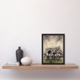 thumbnail image 2 of Rugby Mud Bowl Pushing Forward Action Painting For Him Fan Man Cave Artwork Framed Wall Art Print A4, 2 of 5