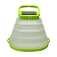 thumbnail image 1 of Eigraketly Lámpara de campamento plegable con luz Solar, para el hogar, multiusos, duradera, fácil de almacenar, decoración de farol, carpas lado verde, 1 of 6