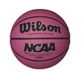 thumbnail image 1 of Wilson NCAA Pink Replica Game Basketball, Intermediate - 28.5", 1 of 2