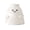 A, variant on Dserhfy Ghost Shape Vase with Smile Face Pattern Ceramic Flower Planter Pot Nursery Room Bedroom Home White Decor