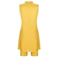 thumbnail image 2 of DHFJKG Women 2 Piece Outfits Quarter Zip Turndown Collar Sleeveless Top Shorts Set Summer Sportswear Matching Sets For Women Trendy Outfit, 2 of 5