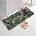 thumbnail image 2 of Snow Camo Tree Trunks Pattern Bathroom Rugs Mat,Non Slip Microfiber Bathroom Rug,Rubber Backing,Soft Bathroom Mats for Bathroom Floor,Tub and Shower,60x24in(150x60cm), 2 of 5