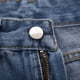 thumbnail image 5 of Pantalones cortos Fnochy para mujer, liquidación, deportivos, de moda, de mezclilla lisa, con bolsillos, con cremallera y flecos, informales, 5 of 8