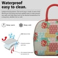 thumbnail image 3 of Obrewu Pioneer Flower Lunch Bag for Adult, Insulated, Leakproof, Oxford Cloth, 3 of 7