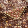 thumbnail image 6 of Barefoot Bungalow Audrey Vintage Floral Bedspread Set, Reversibe, Jumbo Sized, 3-Piece King, Chocolate, 6 of 9