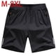 thumbnail image 2 of Pantalones cortos de talla grande para hombre, pantalones deportivos finos de verano para correr, pantalones holgados, pantalones de pijama casuales, pantalones de playa, 2 of 4