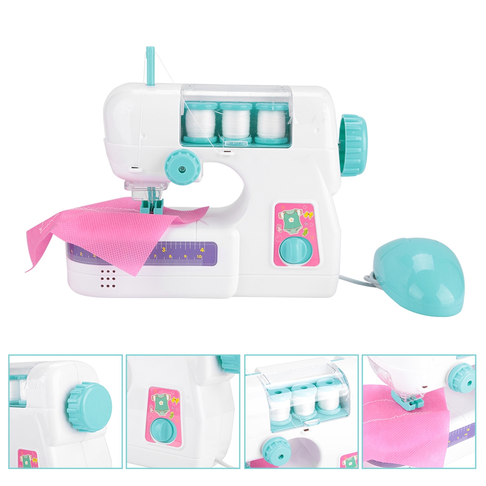 Ccdes Kids Toy, Sewing Machine,Electric Mini Sewing Machine Educational Interesting Toy for Kids