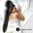 thumbnail image 3 of 10 Powerful Speeds 8 Vibrator Wand Massager, Rechargeable Cordless Personal Big Back Massager with Multi-Mode for Body Therapeutic, Muscle Aches & Sports Recovery (Black), 3 of 6