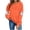 01-Orange, variant on Atogsazn Women's Halloween Sweatshirt Casual Crew Neck Long Sleeve Pullover Sweater Loose Fall Winter Tops Army Green XXL Fashion