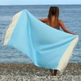 thumbnail image 3 of East'N Blue Fulvia Turkish Cotton Peshtemal Beach Towel - Orange (Pack of 1), 3 of 4