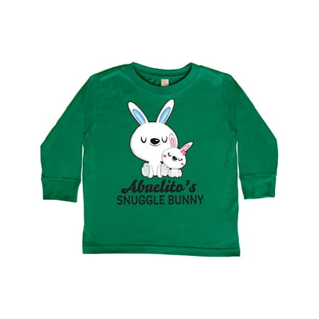 

Inktastic Abuelitos Snuggle Bunny Easter Gift Toddler Toddler Girl Long Sleeve T-Shirt