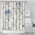 thumbnail image 2 of Romantic Floral and Wildflower Shower Curtain 72x84 Inches, Quick-Dry Polyester with Hooks for Bathroom, 2 of 5