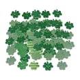 thumbnail image 4 of Rongfmy 50Pcs Wooden Shamrock Buttons ST 'S Day for Coats Clothes Accessories Patterned, 4 of 9