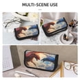 thumbnail image 5 of Haiem Cloud Red And Blue Dragon Printed Large Pencil Case, Big Capacity Pencil Pouch Stationery Pen Bag, Storage High Capacity Bag Pouch Holder Box Organizer, Marker Pen Case, 5 of 6