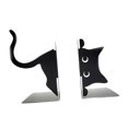thumbnail image 3 of Figura decorativa de gato sujetalibros, escultura de gato negro, tope para libros pesados. A, 3 of 9