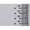 thumbnail image 2 of Zelouf Dot Tulle With Floral Flocked  , Sewing, DIY, Crafts Fabric by the Yard, Black/black, 10 Yard, 2 of 2