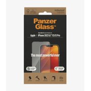 PanzerGlass Screen Protector for iPhone 14 / 13 / 13 Pro, Clear