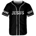 thumbnail image 2 of Lotusprinthandmade Personalized Christian Jesus Baseball Jersey, jesus christ baseball jersey, 2 of 5