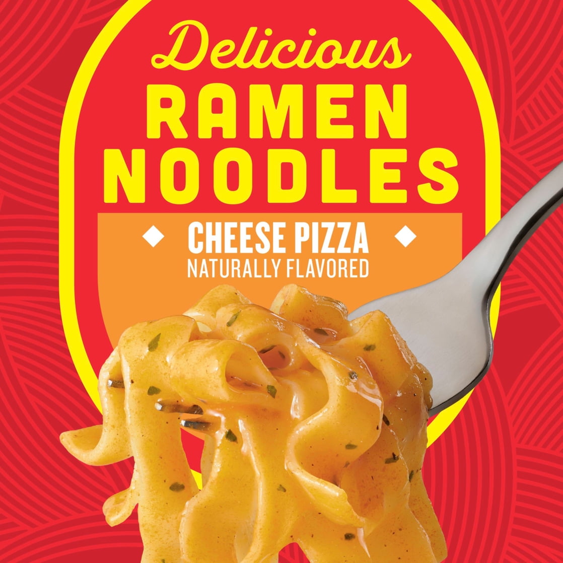 Totino's Ramen Noodles, Cheese Pizza Flavor, Microwave Soup Cup, 2.12 oz
