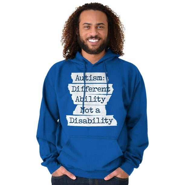 Lavet til at huske Droop jævnt Autism Awareness Hoodies Sweat Shirts Sweatshirts Difference Ability Autism  | Disability Awareness Autistic - Walmart.com