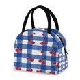 thumbnail image 6 of 7L Volume Handheld Insulated Reusable Meal Tote Lunch Bags Red Cherries, 6 of 6