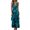 Green, variant on Ovbmpzd Tiered Womens Summer Dresses A-Line Maxi Elegant Green Dresses V-Neck Sleeveless Casual Dresses Womens Dresses,L