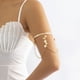 thumbnail image 5 of Joyería del puño del brazo para las mujeres, pulsera de la cadena del brazo de la borla de la joyería de las bandas del brazo de la joyería del brazo superior ajustable, 5 of 5