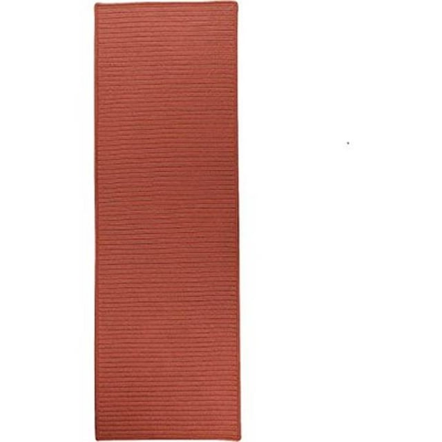 Colonial Mills Tapis RT78R028X120S 2 Pi 4 Po x 10 Pi Safran à Maille Plate Réversible