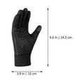 thumbnail image 2 of DINHEAROM Riding Gloves Protein Fiber 1 Pair 9.6x3.9in, 2 of 8