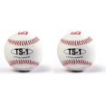 thumbnail image 1 of TS-1 practice baseball ball, size 9", white, 2 pcs, 1 of 2