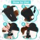 thumbnail image 2 of Paquete de 2 pantalones para perros, pañales para perros con 6 toallas sanitarias, pantalones protectores ajustables para perras en celo, sangrado mensual, cachorros (L), 2 of 4