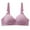 A, variant on TAIAOJING Seamless Bra No Steel Ring Thin Bra Striped Print Breathable Gathers Underwear Comfort Bra Brassiere