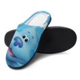 thumbnail image 4 of Men Blue'S Clues Slippers Non-Slip Fuzzy House Slippers Warm Soft Plush Winter House Shoes Indoor Outdoor Slip-On Shoes, 4 of 7