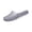 Black, variant on Womens Jelly Mules Transparent Glitter Clear Closed Toe Flat Mules Casual Breathable Slip-On Travel Comfortable Shoes Black 41(US-8.5)