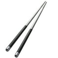 thumbnail image 2 of Hevirgo 1 Pair Stainless Steel Anti-slip Metal Splicing Chopsticks Kitchen Tableware, 2 of 7
