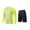 Yellow, variant on Kids Goalkeeper Uniform, Multicolor Long Sleeve Football Training Set, Soccer Goalie Jersey & Pants For Boys & Girls Yellow 11-12 Years