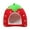 multicolor_Hot#3417, variant on Indoor Outdoor Foldable Pet House | Warm Padded Cat Dog Shelter | Yurt Strawberry Tent Style | Thick Sponge Insulation | Portable Sleeping Bed | 26x26cm | Suits 2-4.5kg Pets