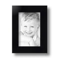 thumbnail image 2 of ArtToFrames 4" x 6" Satin Black Picture Frame, 4x6 inch Black Wood Poster Frame (WOM-1451), 2 Pack, 2 of 8