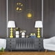 thumbnail image 3 of 3 piezas de esculturas de pared de hierro de metal, hojas de hierro, decoraciones de hojas de ginkgo y decoración de palmeras de pared, decoración de pared redonda para colgar en la pared para el hoga, 3 of 5